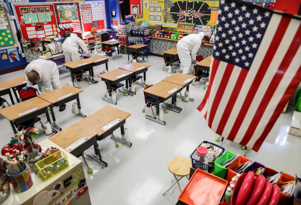 School systems across the US report increased rates of failure from virtual learning