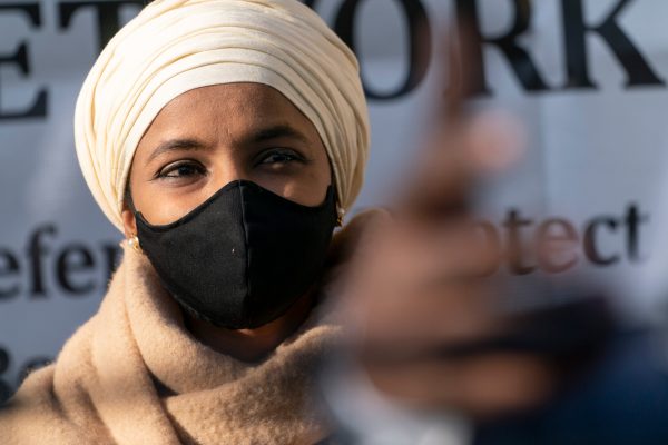 Liberal House members rally against expansion of national security powers following Capitol riot