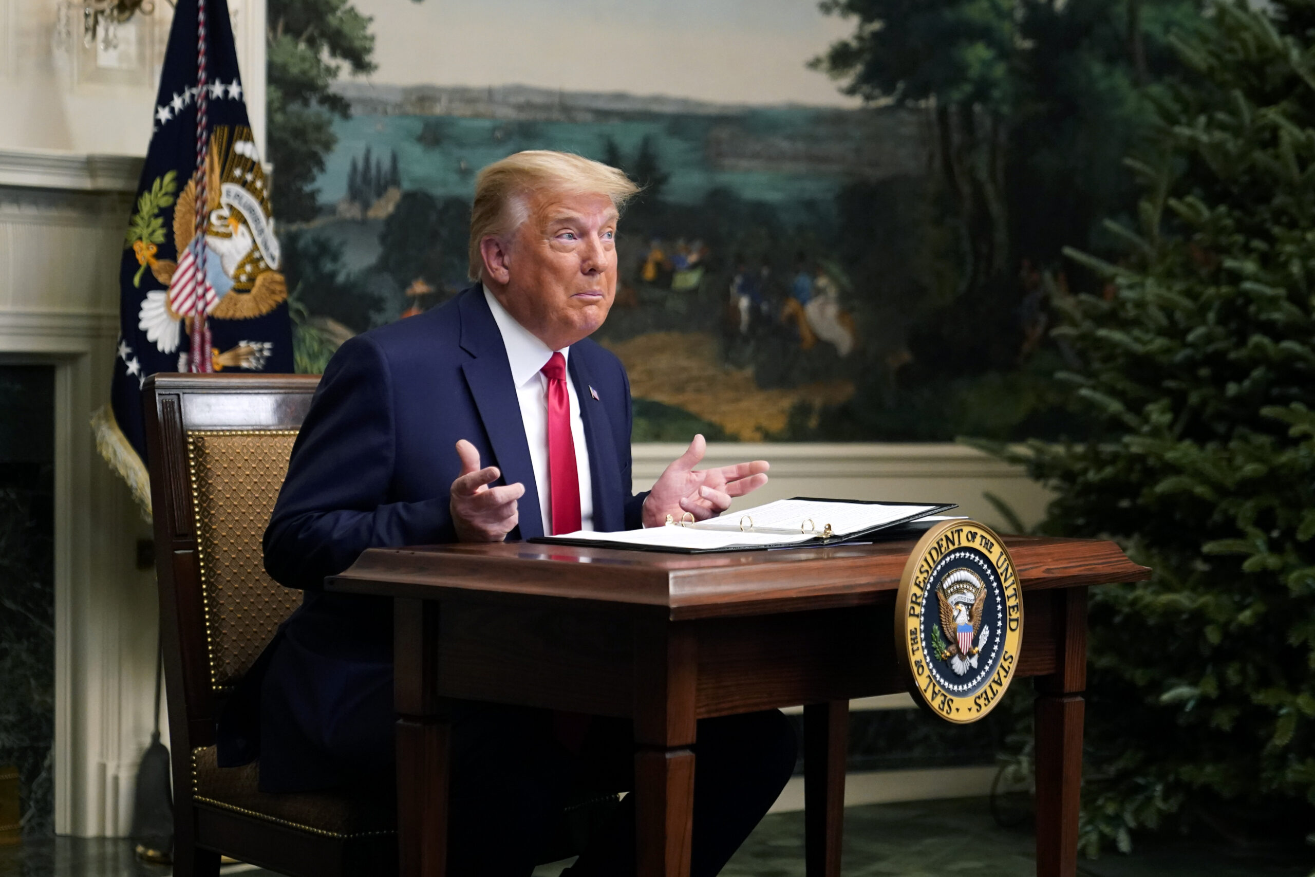 Trump digs in, says Biden needs to prove he won 80M votes