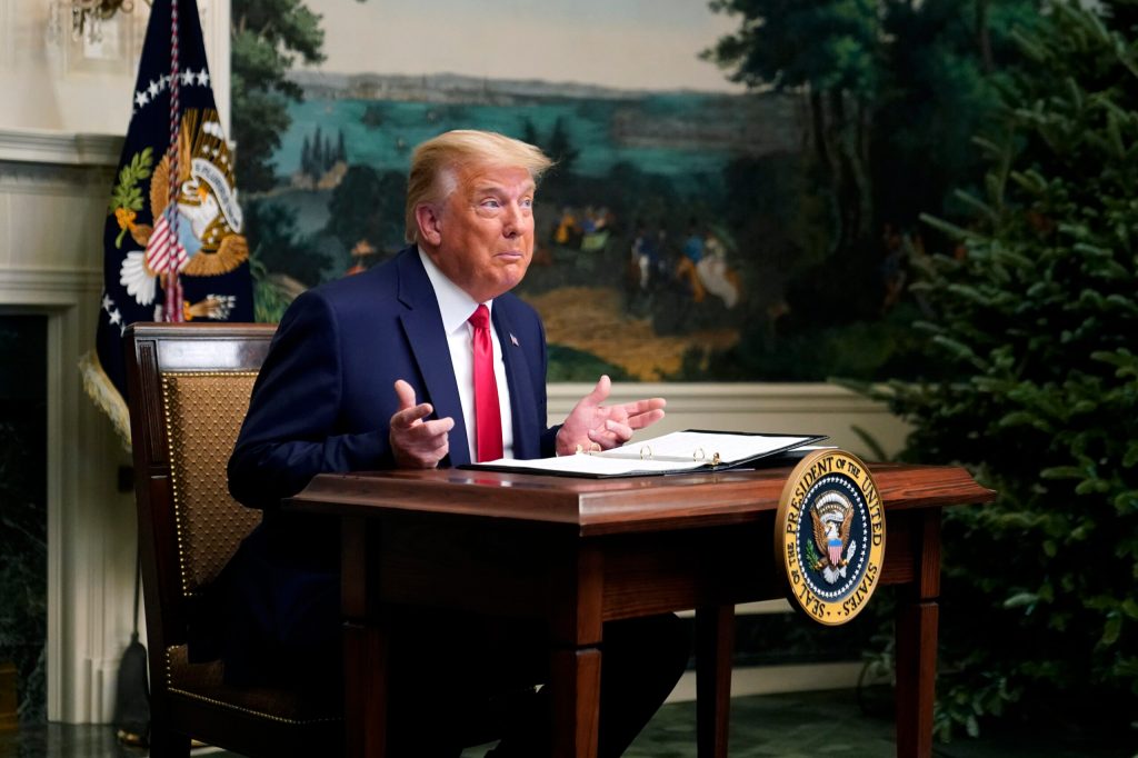 Trump digs in, says Biden needs to prove he won 80M votes