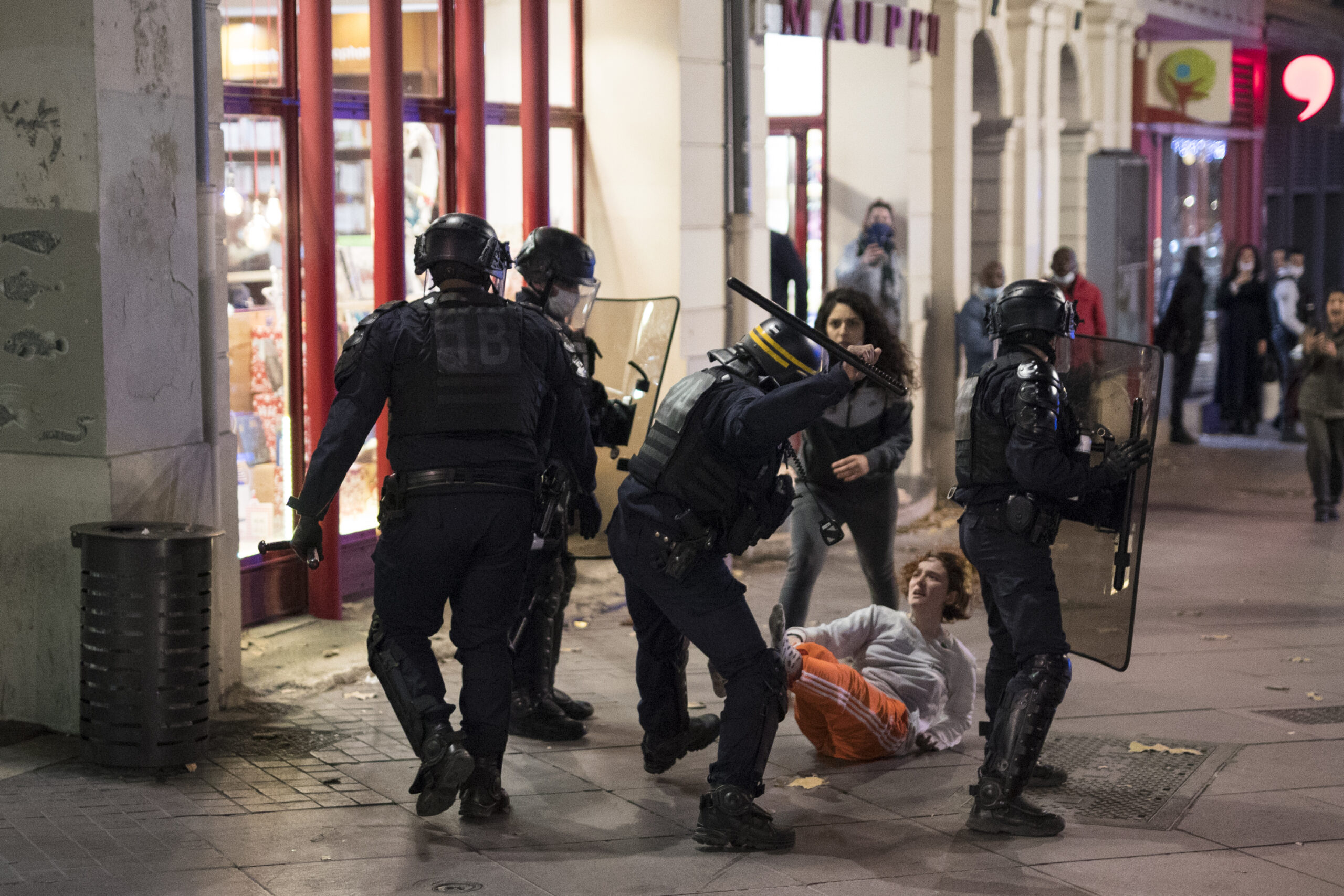Demonstrators across France protest proposed security law