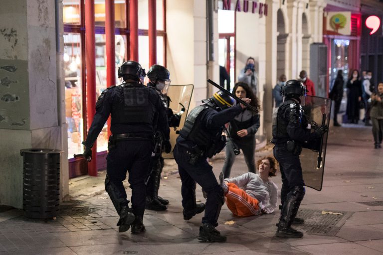 Demonstrators across France protest proposed security law