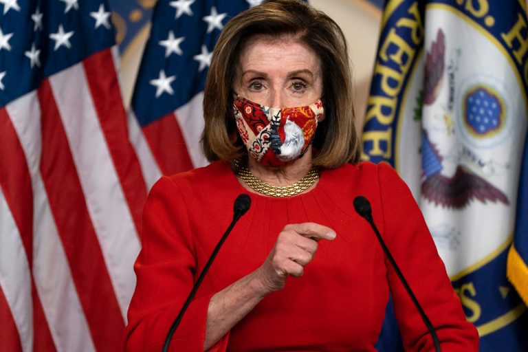 House Speaker Nancy Pelosi, of Calif., speaks during her weekly briefing, Friday. She scheduled a 101-day work year next year.