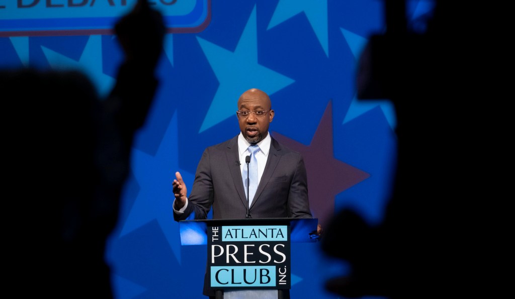 Raphael Warnock steps into political glare amid historic Georgia Senate bid