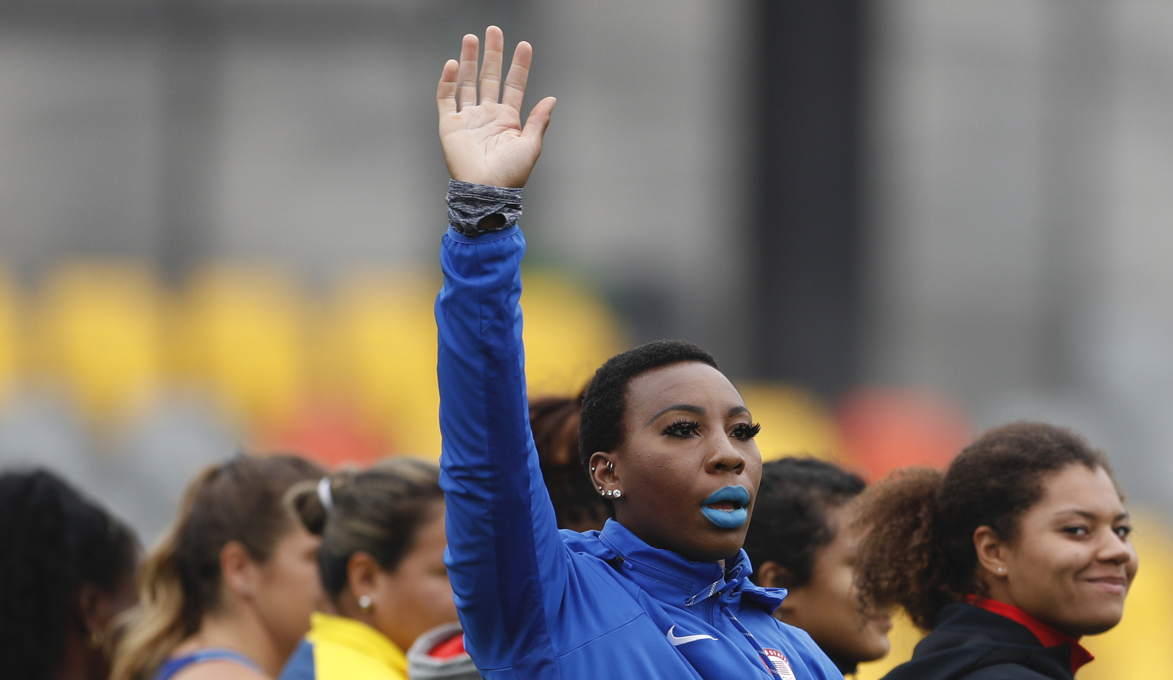 Let Gwen Berry represent a country less offensive than the US