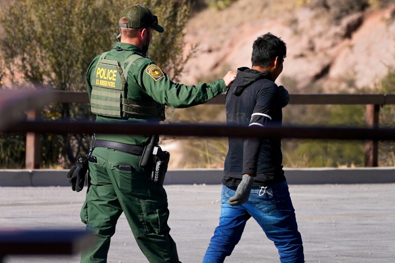 CBP encountered over 100,000 migrants attempting to cross the border as drug seizures jumped by 50% in February