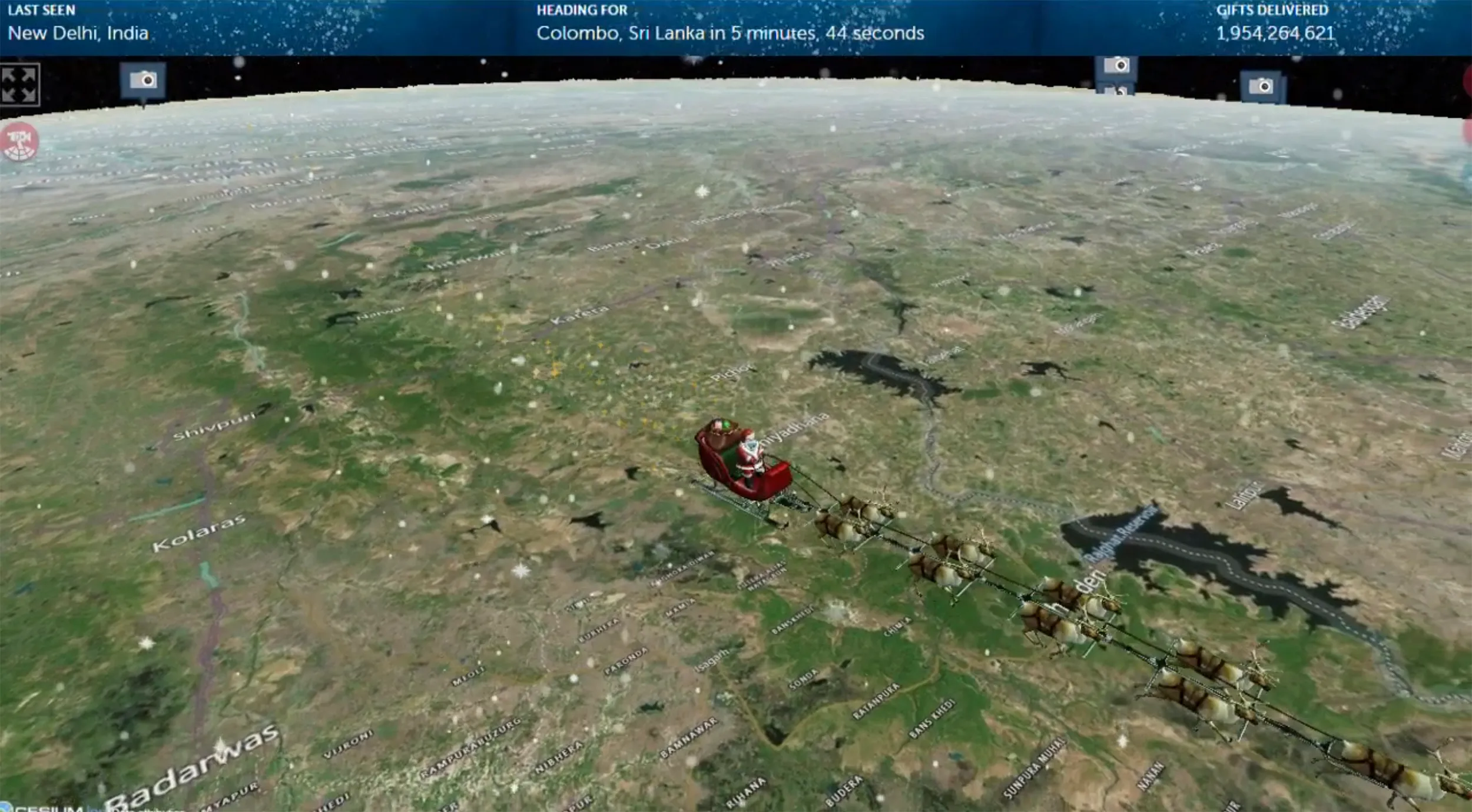 NORAD tracker 2023 LIVE: Follow Santa across the globe this Christmas