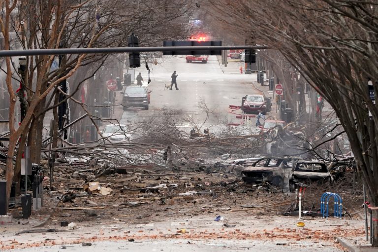 ‘They are heroes’: Six police officers who evacuated downtown Nashville moments before bombing identified