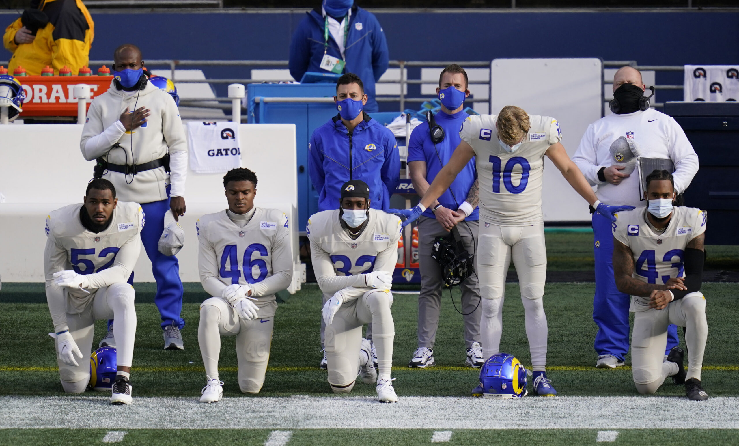 NFL players, endorsed by the league, say Americans are irredeemably racist