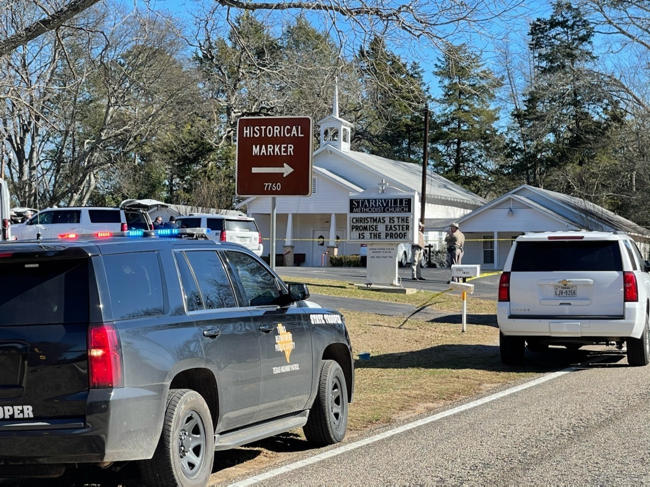 Suspect in shooting at Texas church identified and in custody