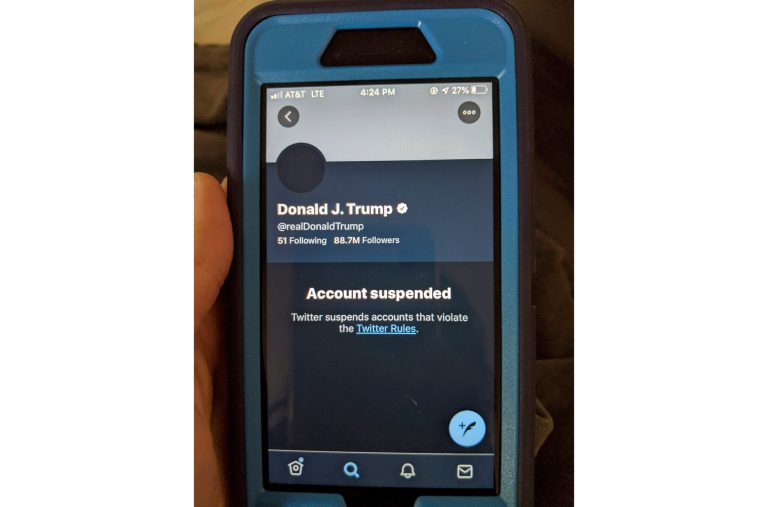 On Friday, Twitter permanently suspended President Trump from its platform, citing "risk of further incitement of violence."