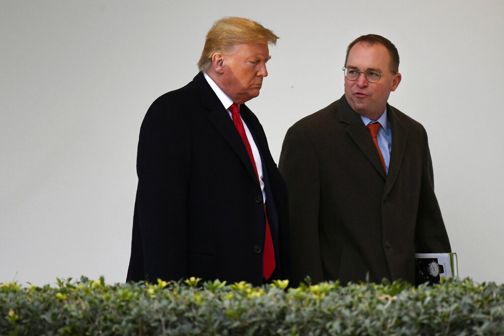 Mick Mulvaney estimates only six or eight people could be FBI informant