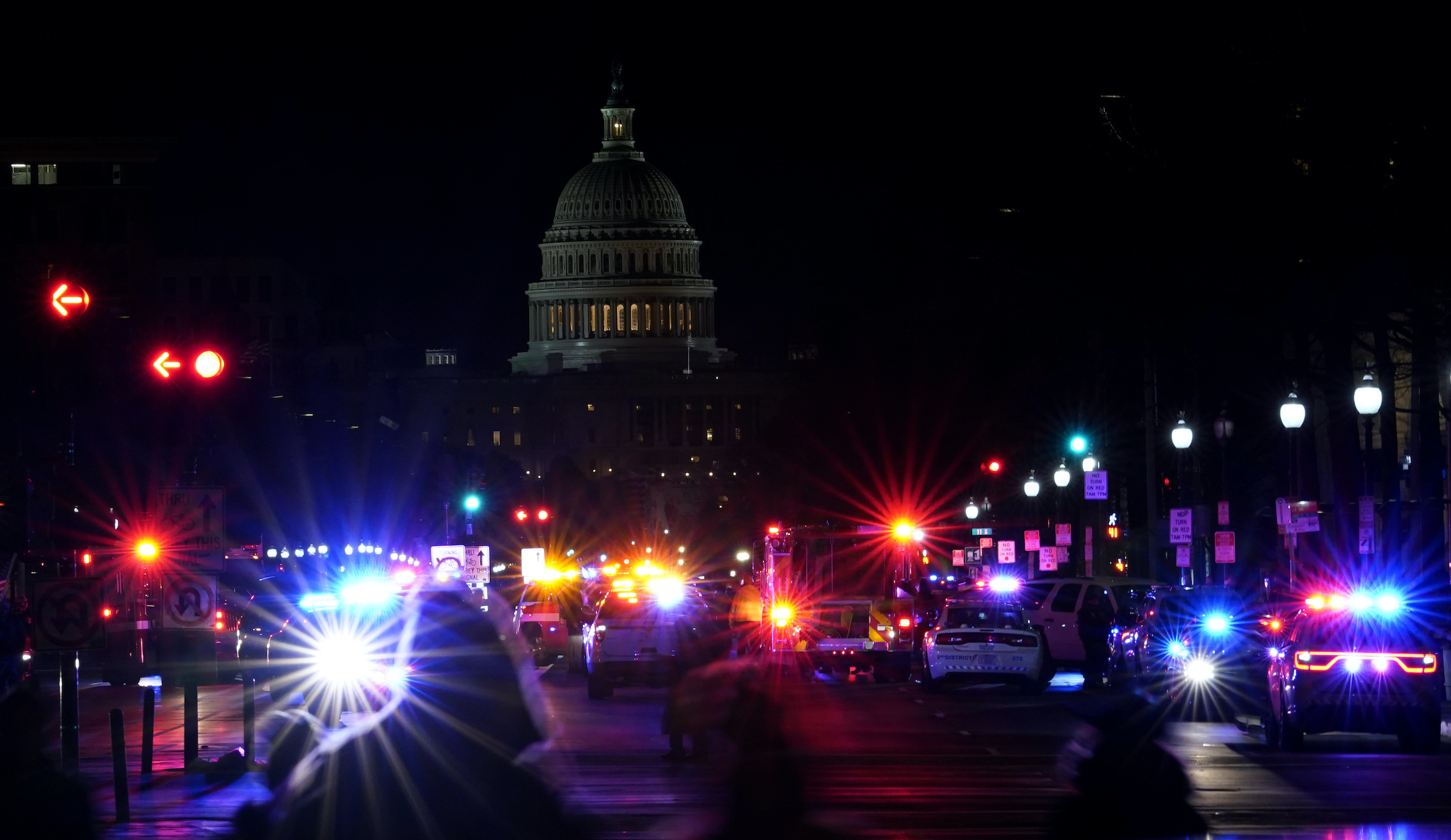 Washington braces for unrest as level of threat unclear
