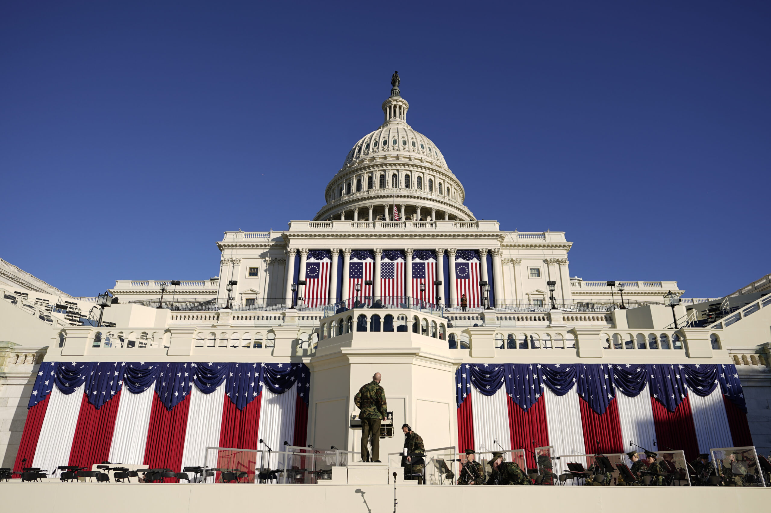 Security set to outnumber attendees at Biden inauguration