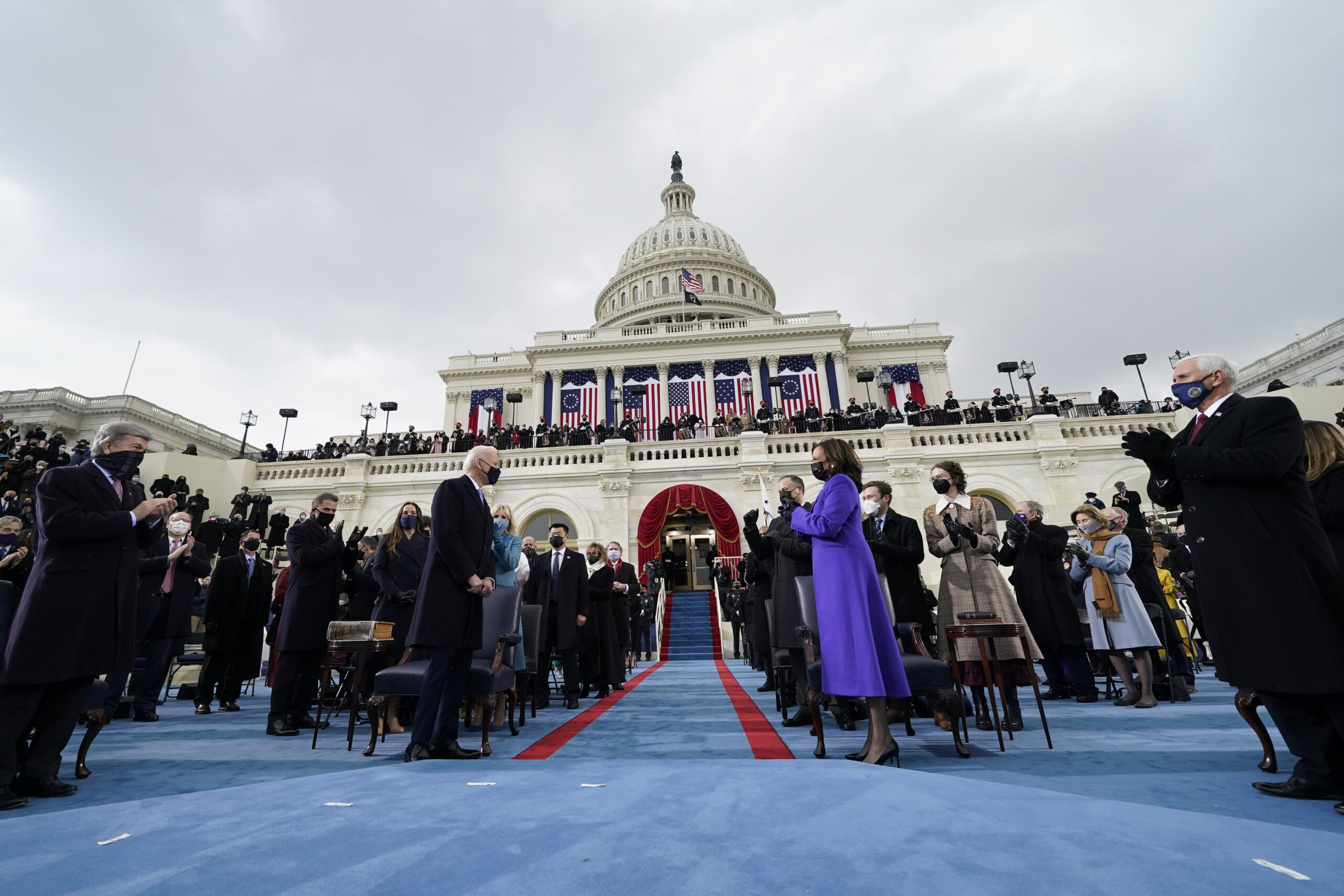 Kamala Harris sworn in as America’s first female vice president