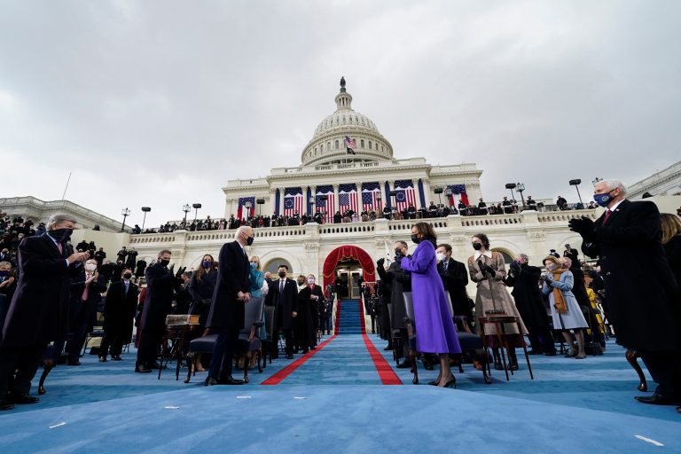 Kamala Harris sworn in as America’s first female vice president