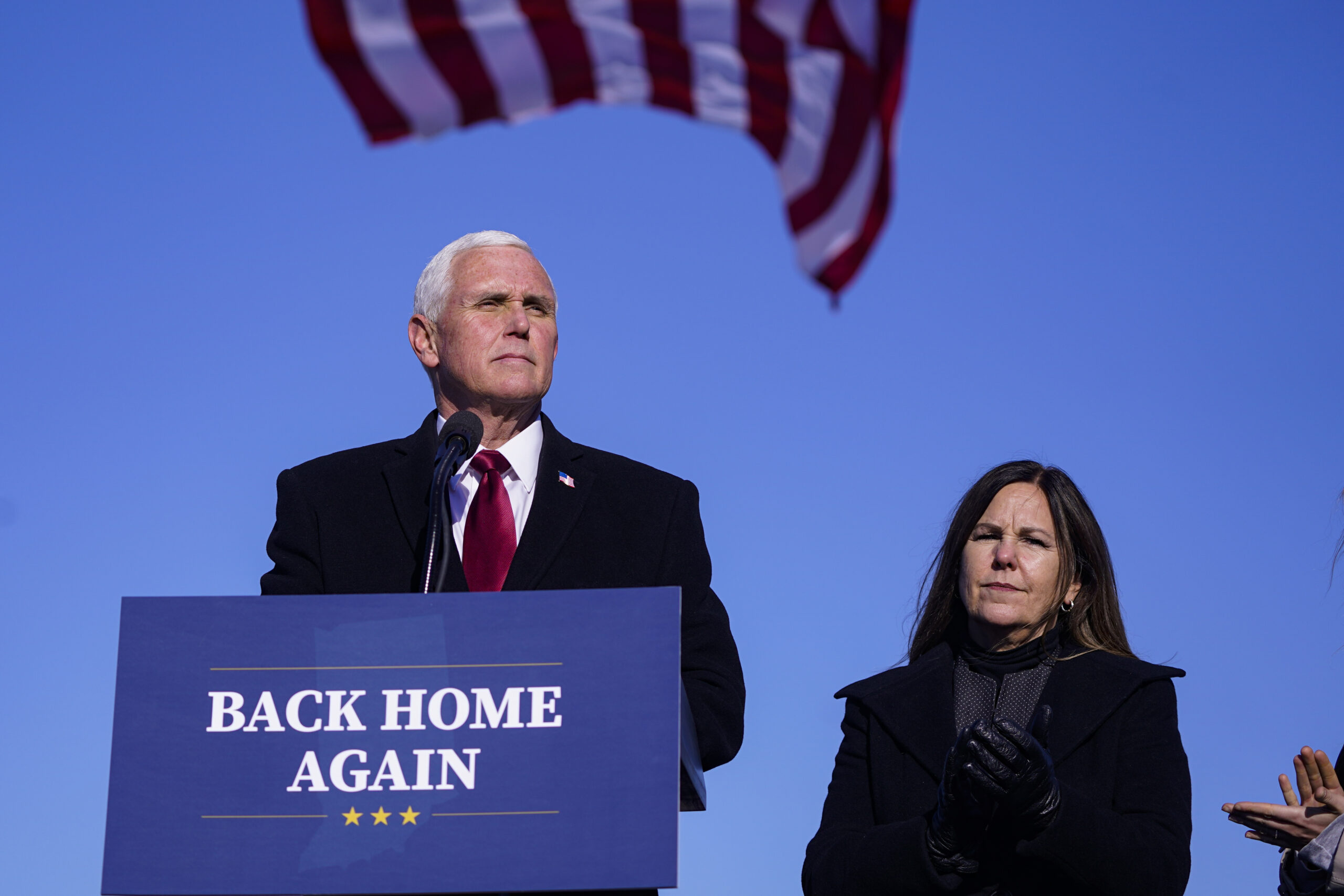 Pence first out of the gate, merges traditional conservatism with Trump base
