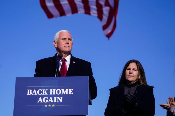Pence first out of the gate, merges traditional conservatism with Trump base