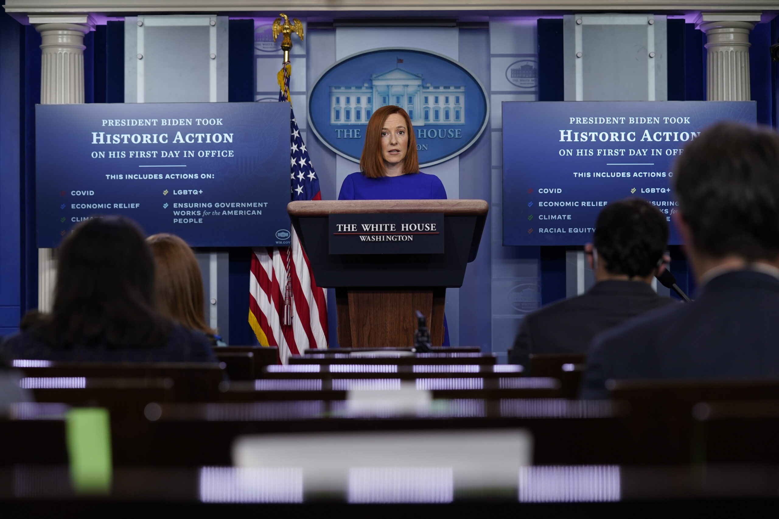 Bipartisanship to enact a COVID-19 aid bill is preferable but not necessary, Biden spokeswoman says