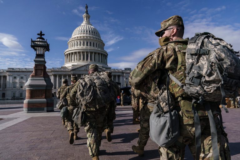 Send my National Guardsman husband home from the Capitol. Or at least support him