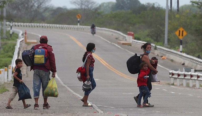 Venezuelans fleeing repression showing up in record numbers at Mexican border