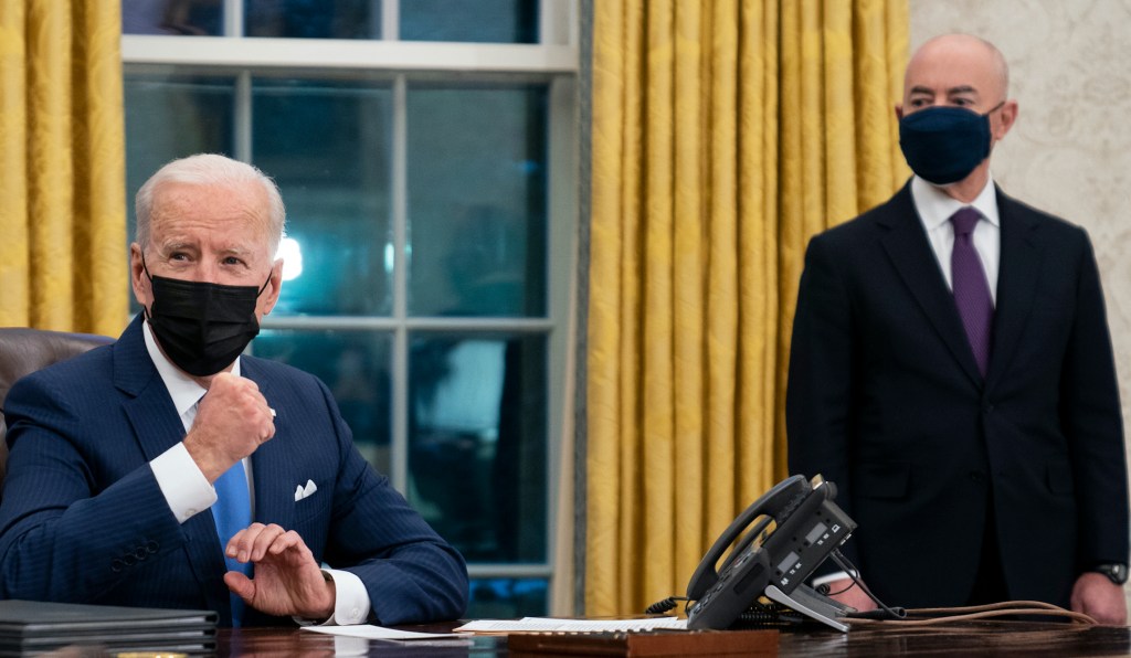 Western sheriffs call for Biden to fire Mayorkas