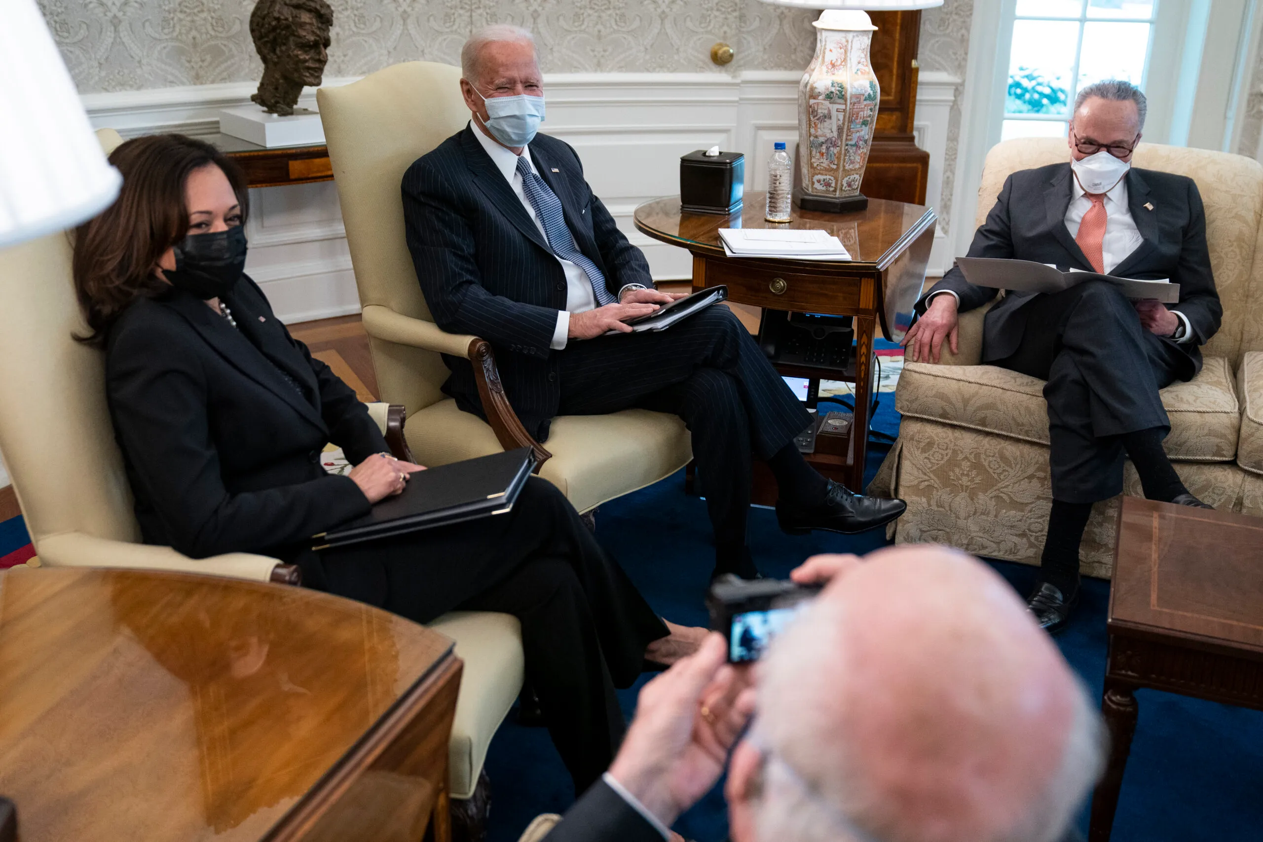 Senate Democrats join Biden in choosing teachers unions over children
