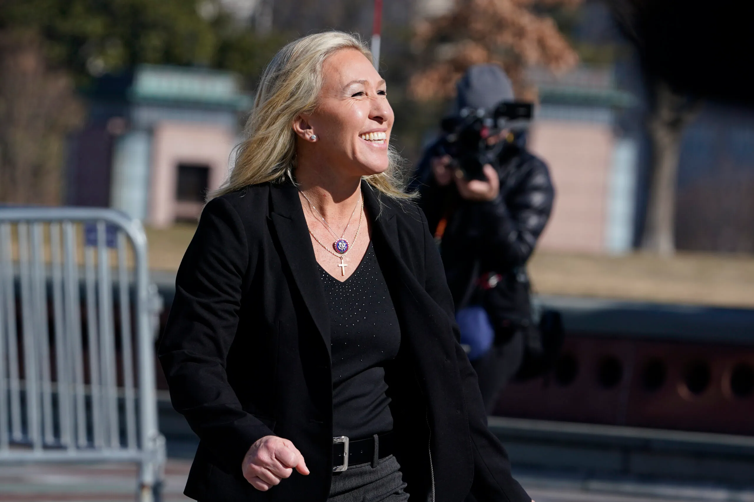 Marjorie Taylor Greene shrugs off new threat from ‘Mussolini’ Democrat