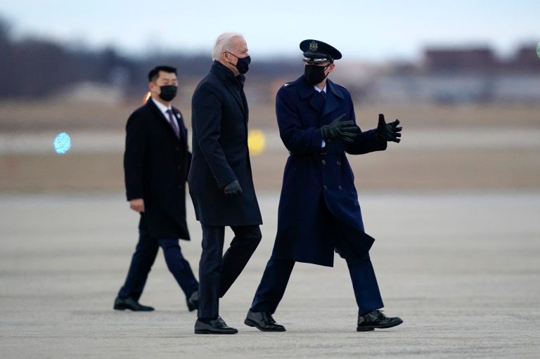 Biden takes COVID-19 rescue pitch to battleground Wisconsin