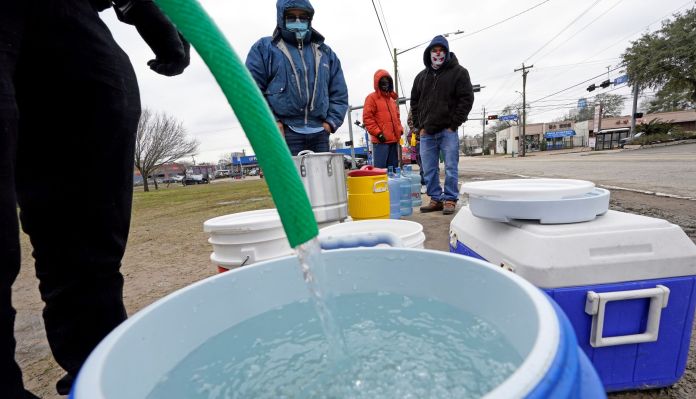 After power cuts, Texans are dealing with water shortages in the wake of extreme winter weather.