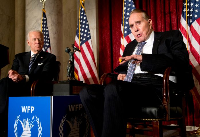 Biden visits ‘close friend’ Bob Dole after cancer diagnosis