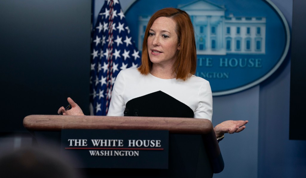 Psaki mocks Trump’s CPAC address as a mere ‘performance’