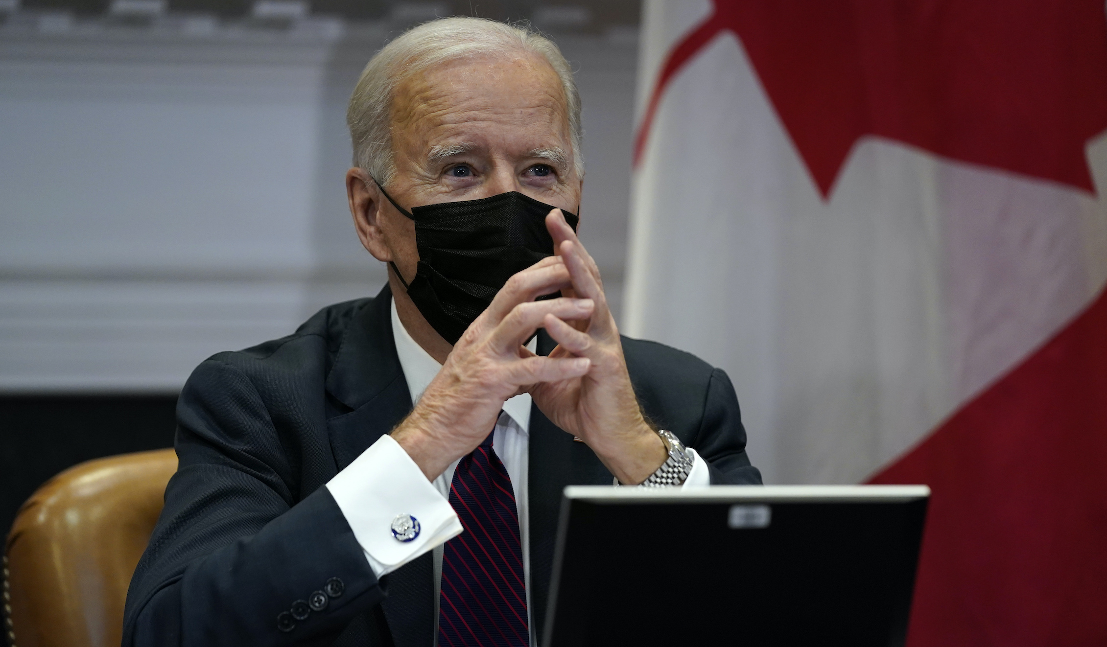 Biden and Trudeau seek to reignite US-Canada ‘bromance’ after first bilateral meeting