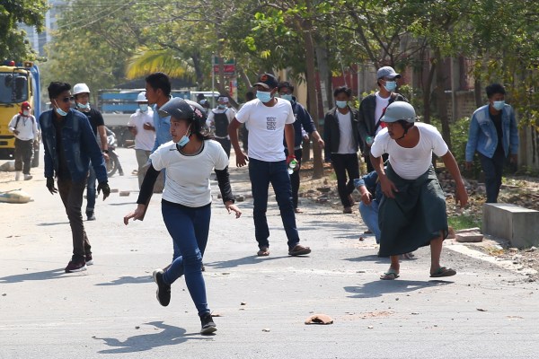 Myanmar police use lethal force on protesters in bloodiest day of demonstrations