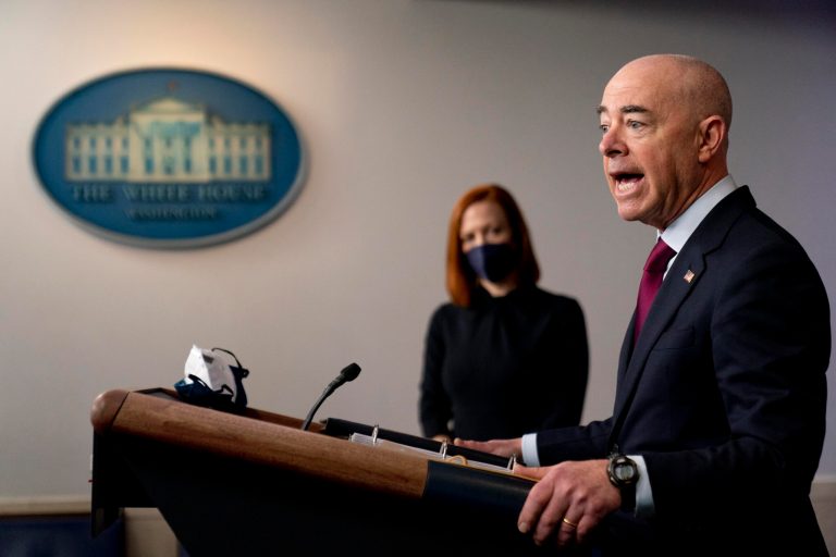DHS Secretary Alejandro Mayorkas visits border as crossings hit 15-year high
