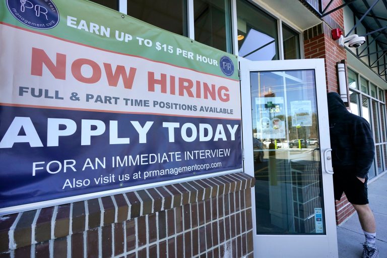 New Hampshire labor market improving, but new jobless claims up slightly