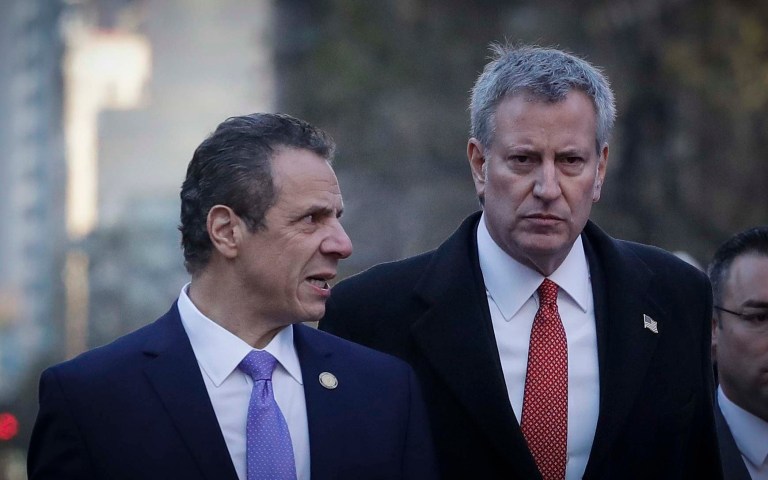 Bill de Blasio calls on Cuomo to resign amid slew of sexual harassment allegations