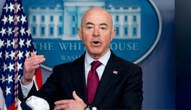 Border crossings to be highest in 20 years, DHS secretary says in defense of Biden handling