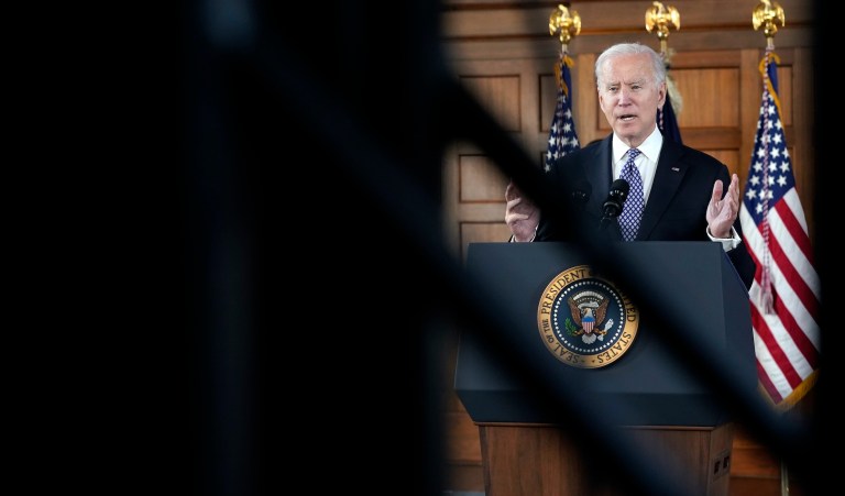 ‘It’s a fight we need to win’: Biden braces for Georgia voting rights battle