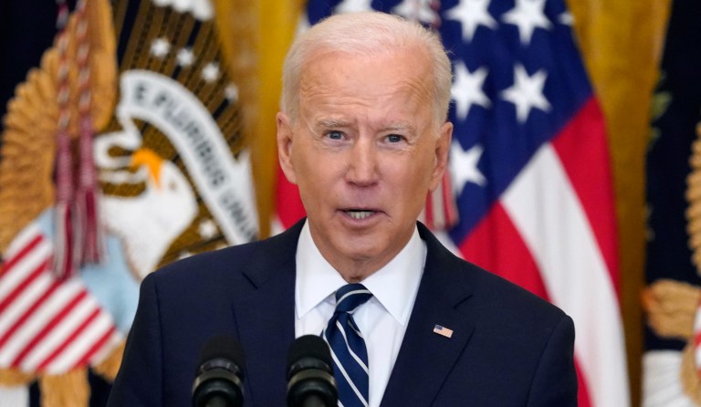 Biden says he’s open to going ‘beyond’ a ‘talking filibuster’ if there is ‘complete lockdown’ in Senate