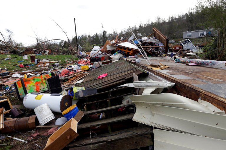 Tornadoes devastate Alabama and Georgia