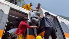 Passenger train in Taiwan partially derails, killing at least 48