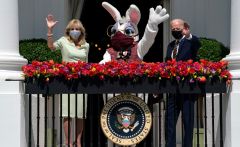 From nuclear football to Easter Bunny, it’s all in a day’s work for Biden military aide