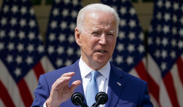 Biden suggests commercial aircraft will fly at 21,000 miles an hour in next decade