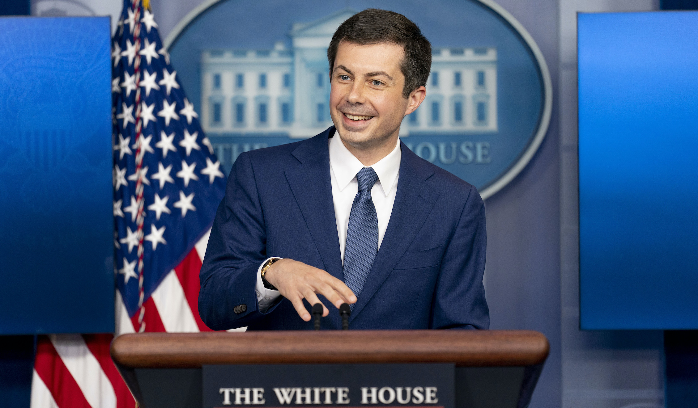 Harris-Buttigieg rivalry on full display as both push Biden infrastructure plan