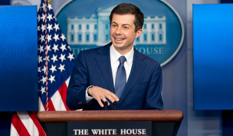 Harris-Buttigieg rivalry on full display as both push Biden infrastructure plan