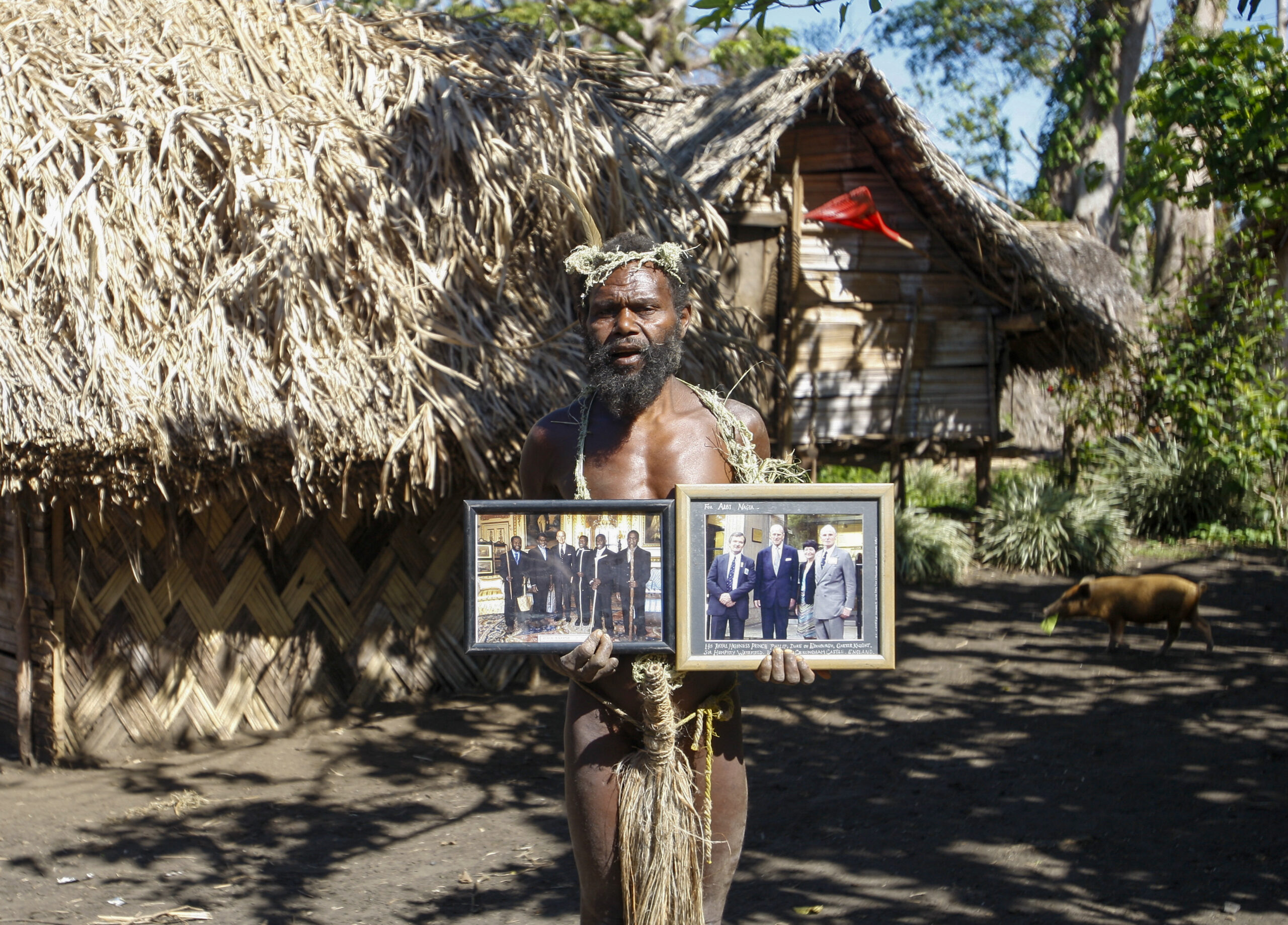 South Pacific tribes mourn death of Prince Phillip, who they viewed as god-like figure