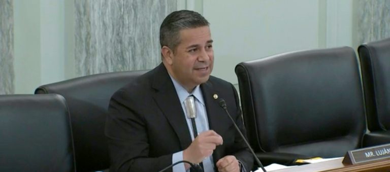 Sen. Ben Ray Luján returns to Senate following stroke