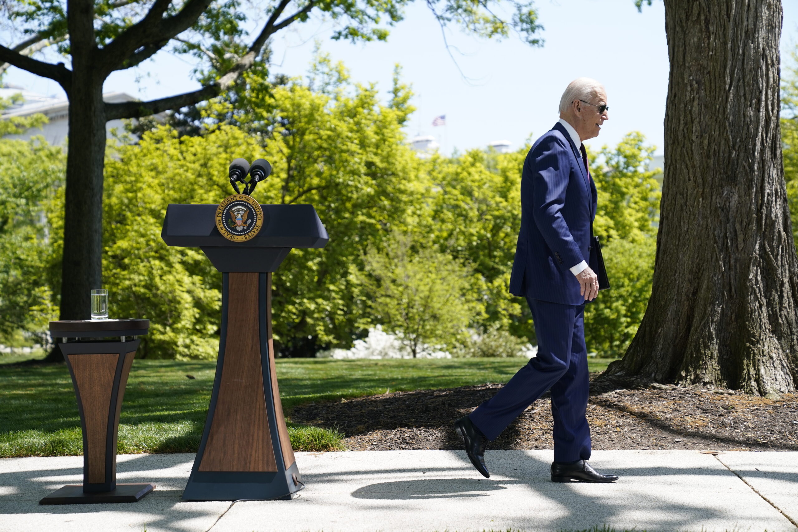 WATCH LIVE: Biden speaks after testing negative and ending COVID-19 isolation