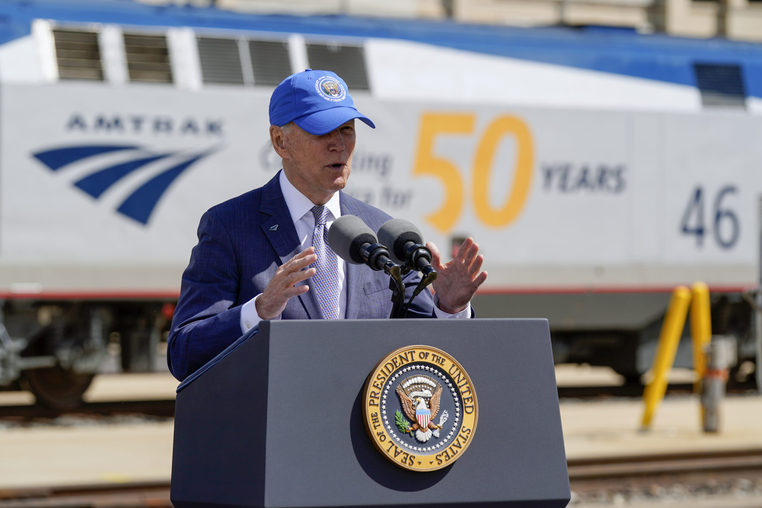 Biden’s Amtrak anecdote derailed by conflicting details